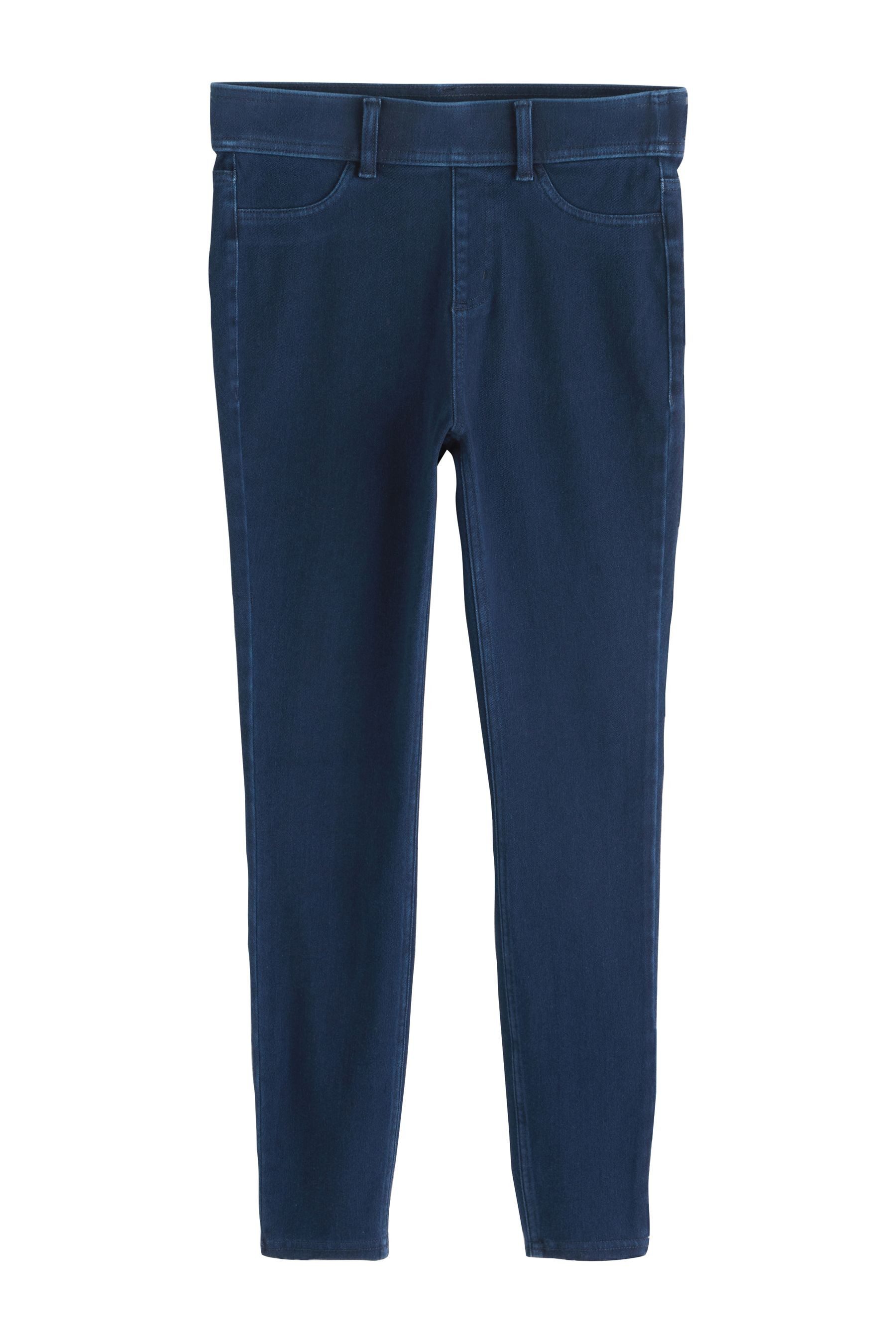 Next Jeansleggings Lange Jeansleggings, 2er-Pack – Kurzgröße (2-tlg)