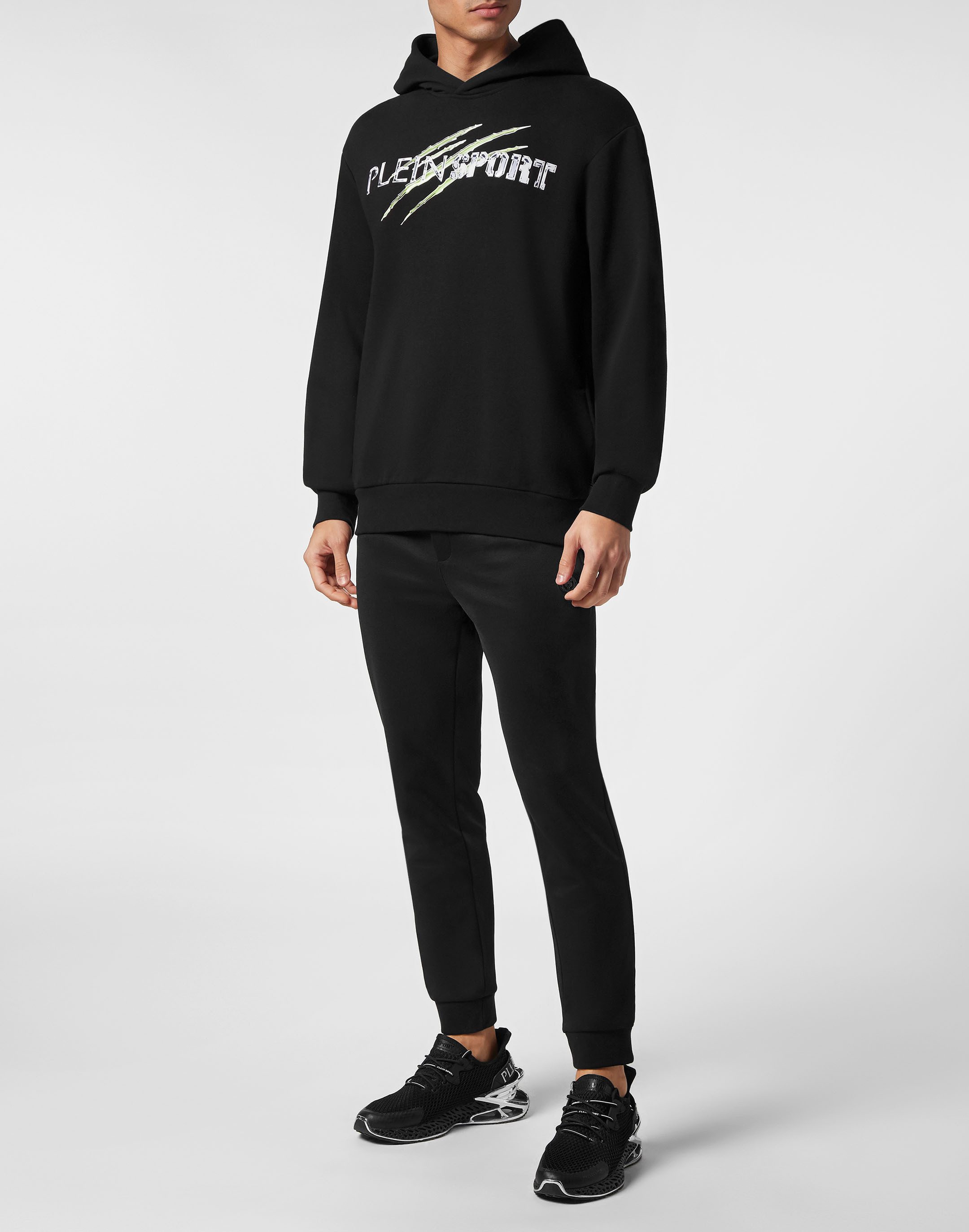 PLEIN SPORT Sweatshirt Chrome Scratch