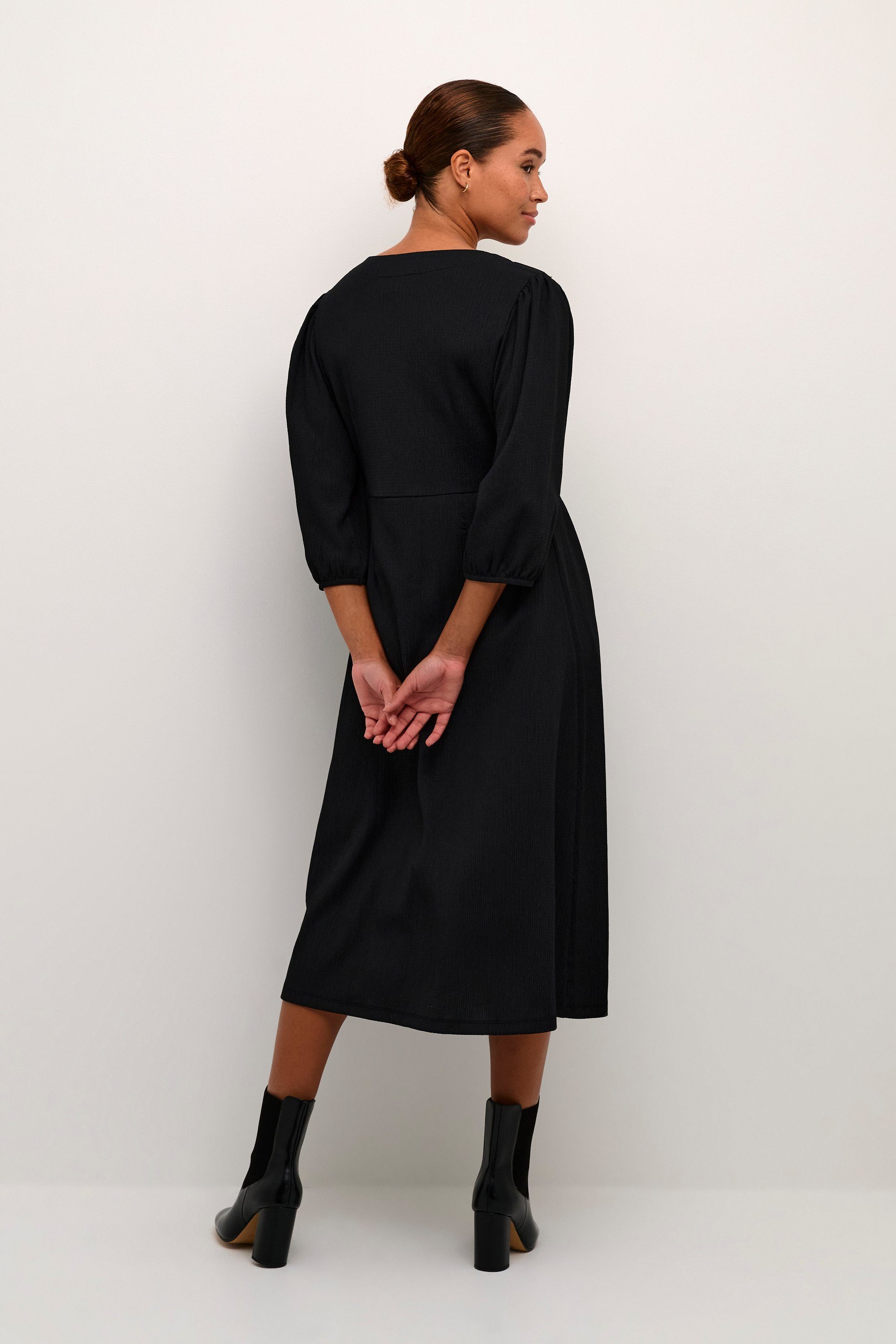 Jerseykleid Black Deep Kleid KAkatrine KAFFE