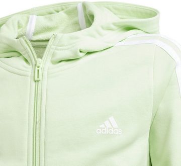 adidas Sportswear Sweatshirt G 3S FZ HD SEGRSP/WHITE