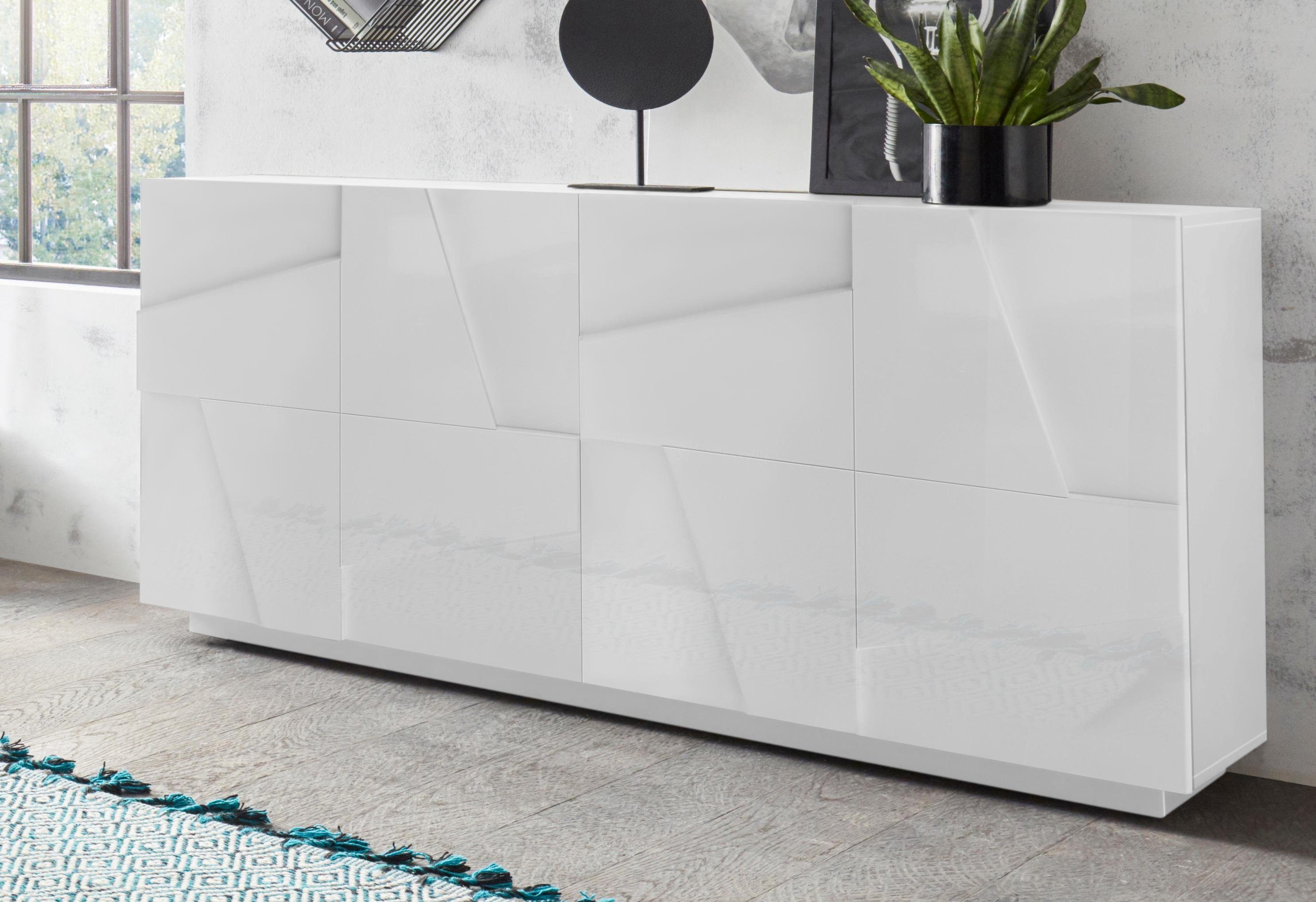 Home affaire Sideboard PING, Breite 162,5 cm