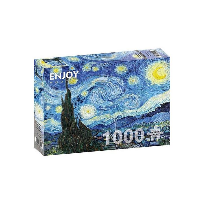 ENJOY Puzzle Puzzle ENJOY-1104 - Vincent Van Gogh: Sternennacht Puzzle 1000 Teile Puzzleteile