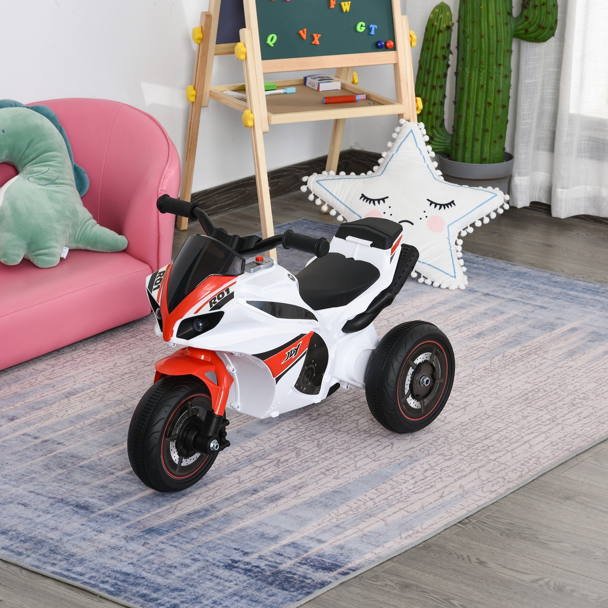 HOMCOM Rutschmotorrad Rutscherfahrzeug als Motorrad