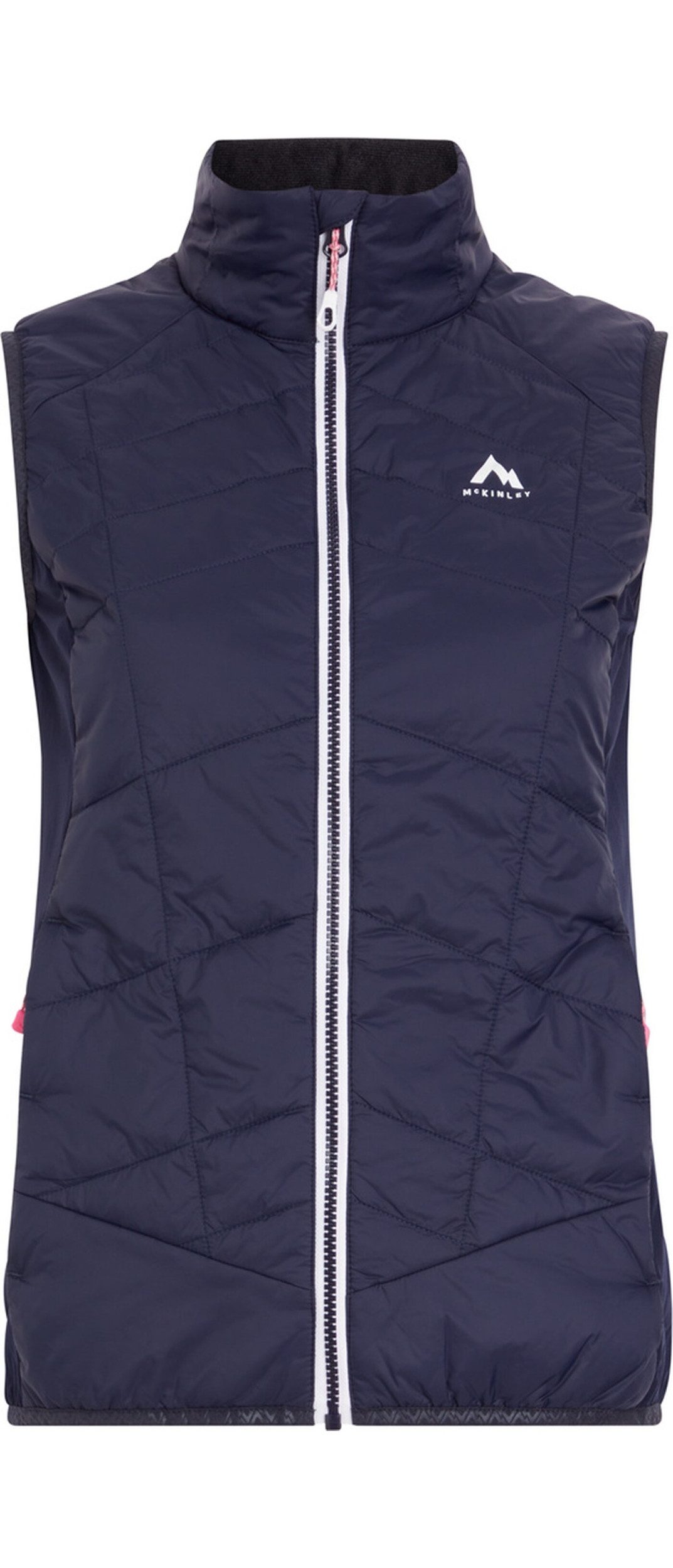 Funktionsweste Da.-Weste Sansa HYB VST W NAVY/RED WINE