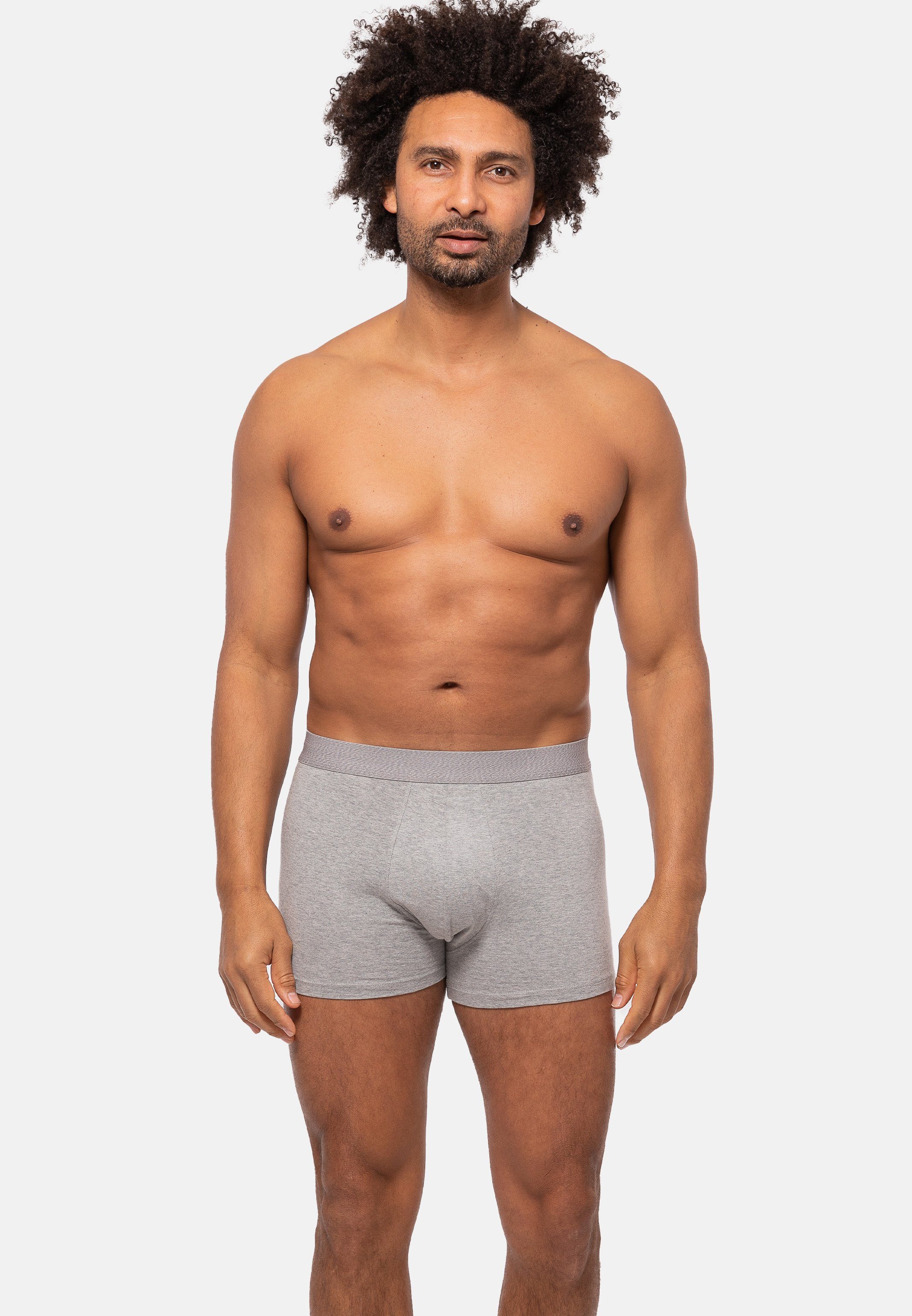 Almonu Retro Boxer 6er Pack Cotton - Melange (Spar-Set, 6-St) Retro Short / Pant - Baumwolle - ohne Eingriff – Bild 2 von 5