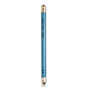 König Design Handyhülle Huawei P40, Huawei P40 Handyhülle Backcover Blau