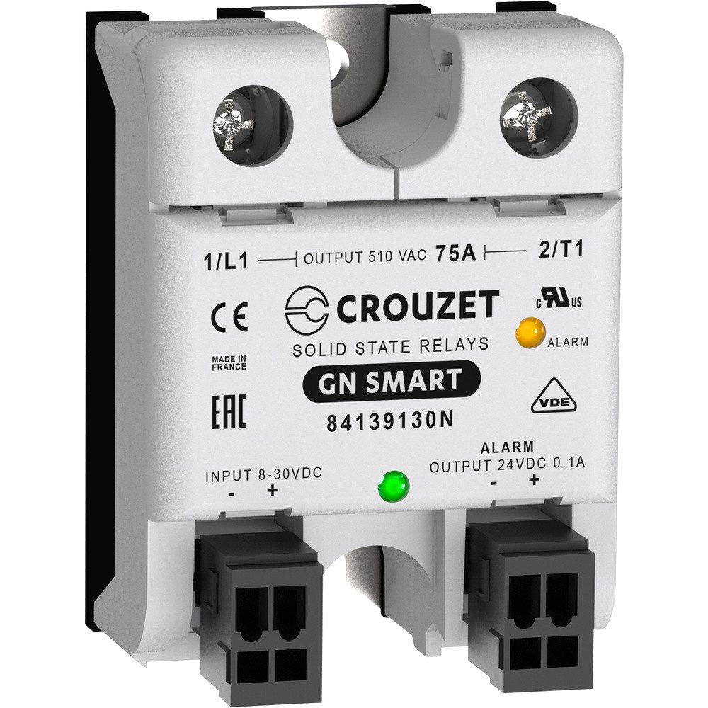 Zeitrelais Crouzet Halbleiterrelais 84139130N 75 A Schaltspannung (max): 510 V/A