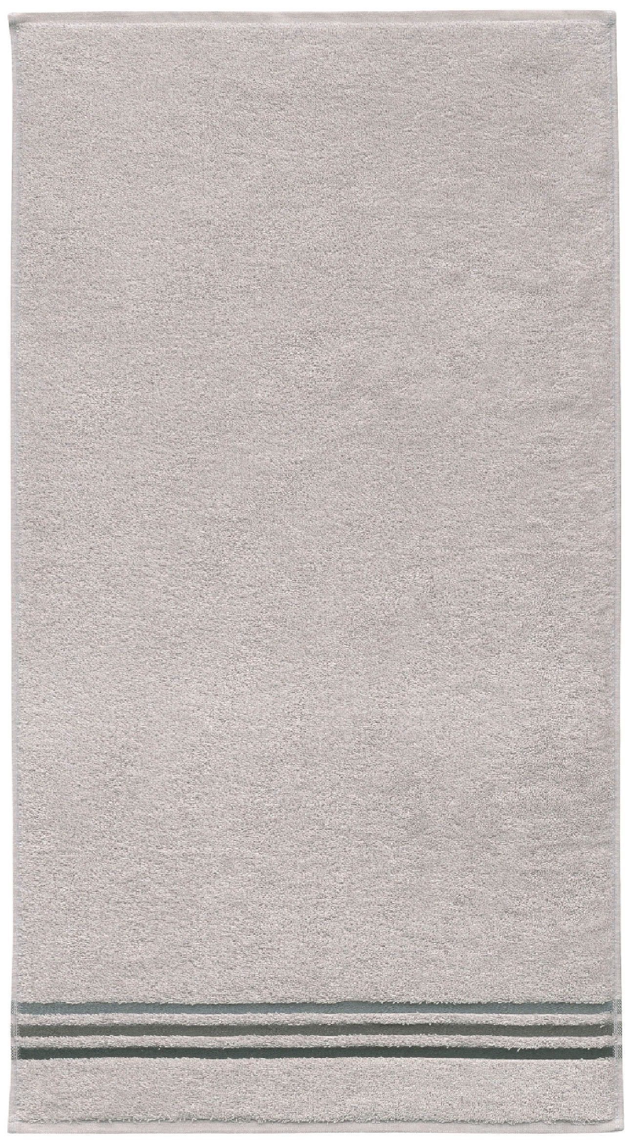 Schiesser Gästehandtücher Skyline Color aus 100 % Baumwolle mit eleganter Streifenbordüre, Frottier (Set, 5-St), MADE IN GREEN by OEKO-TEX®