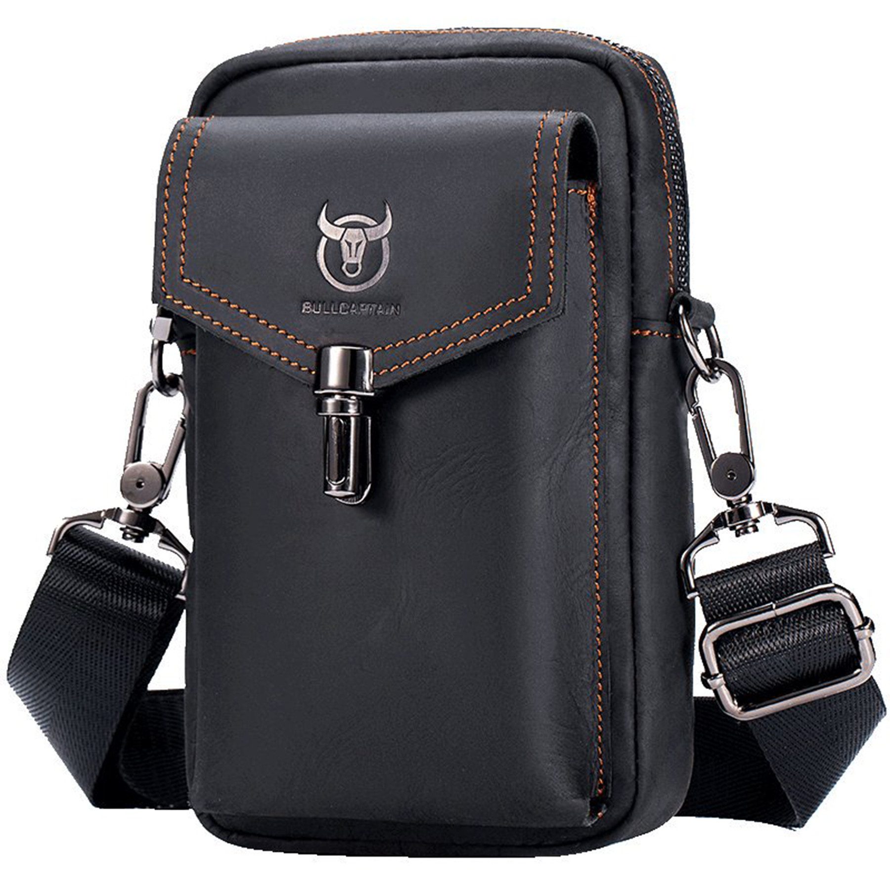Mutig Umhängetasche Leder Herrentasche Herren Schultertasche günstig online kaufen
