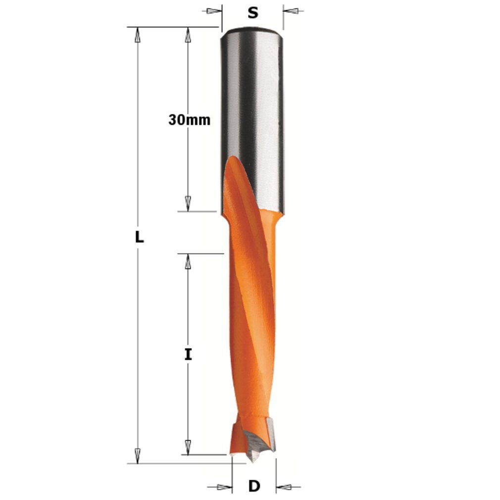 Stehle Universalbohrer Stehle HW Dübelbohrer mit spezieller Schneidgeometrie 6x25x57,5mm | Bohrer