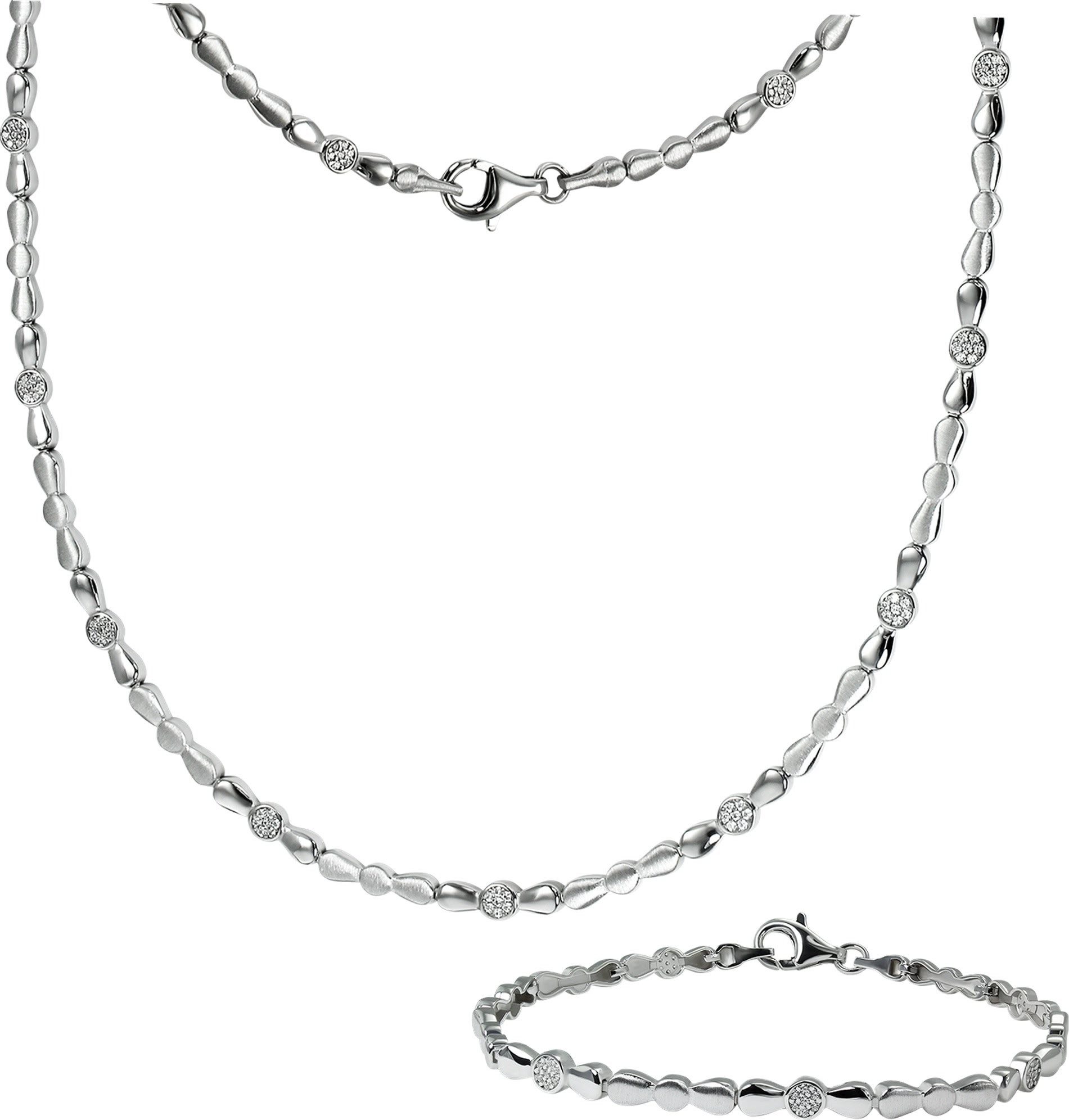 SilberDream Schmuckset SilberDream Schmuck Set Design Zirkonia (2-tlg., Sch günstig online kaufen