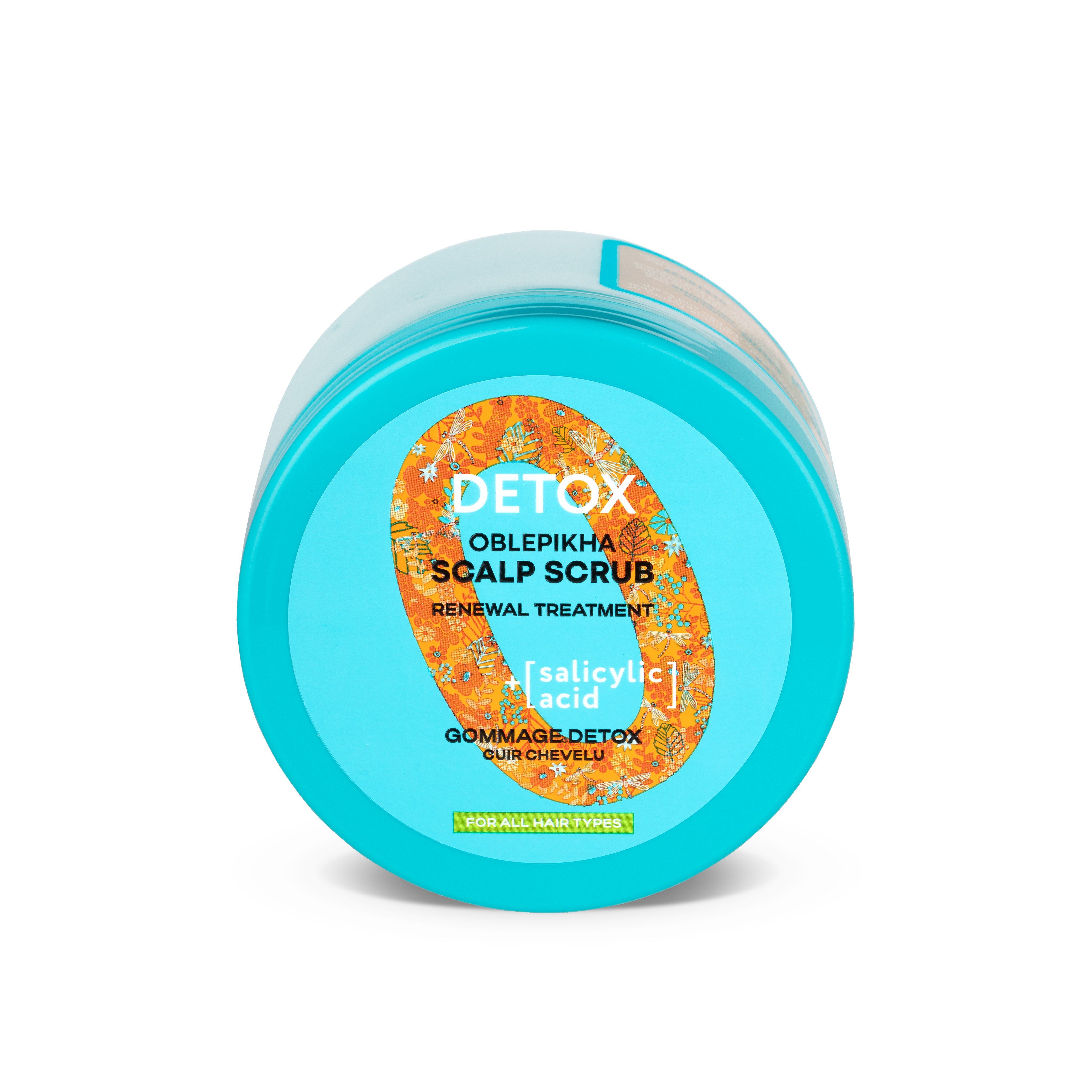 Natura Siberica Kopfhautpeeling Oblepikha O Detox Scalp Scrub. Für alle Haartypen, 300 ml