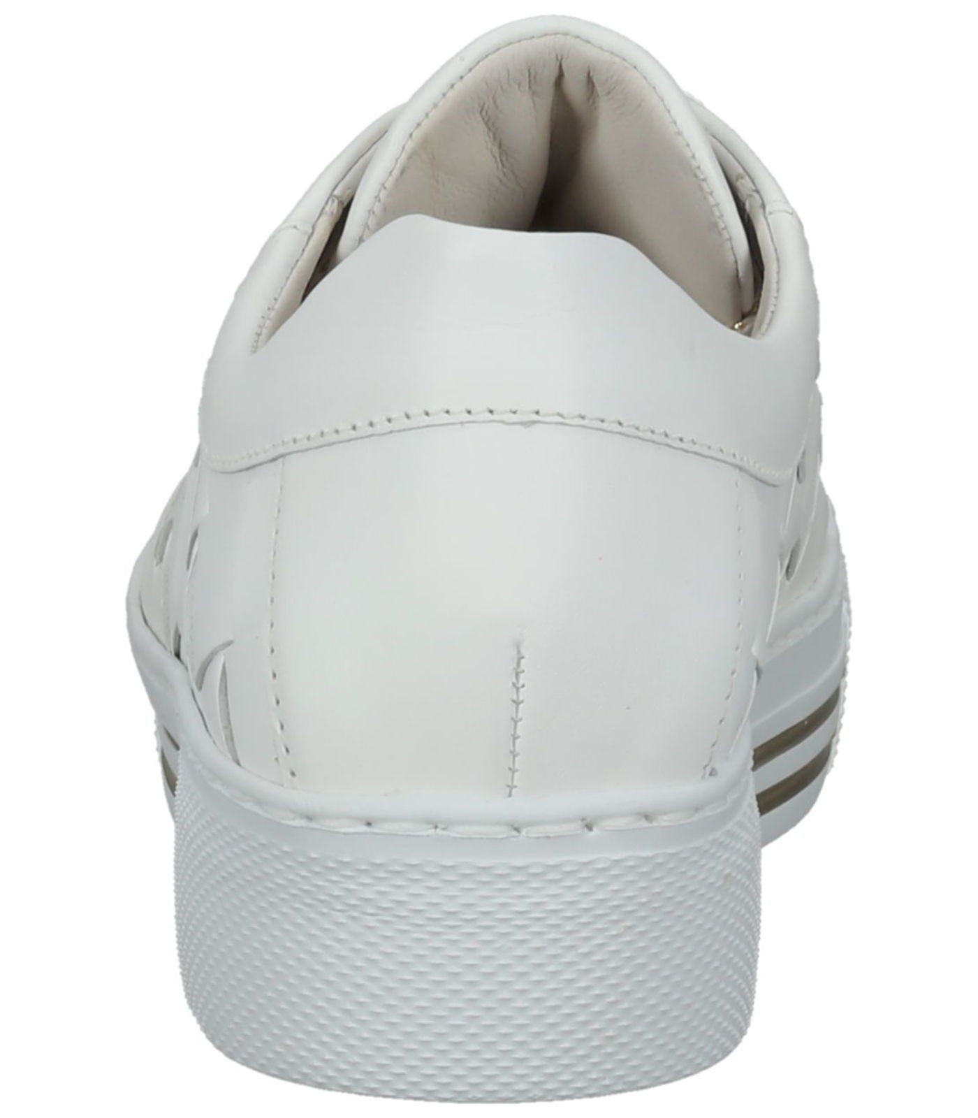 / Plateausneaker Gabor Sneaker 51 Nappaleder weiss