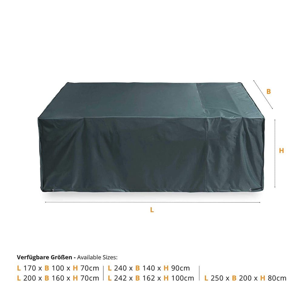 Lumaland Gartenmöbel-Schutzhülle Schutzhülle Abdeckung für Gartentisch günstig online kaufen
