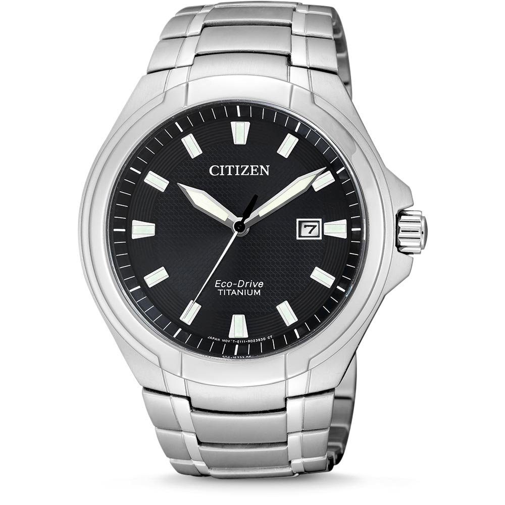 Citizen Titanuhr Citizen Herren Titanuhr Ecodrive - BM7430-89E