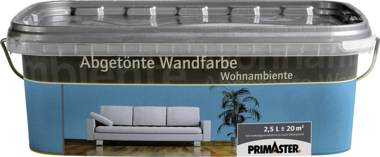 Primaster Wandfarbe Primaster Wandfarbe Wohnambiente 2,5 L petrol