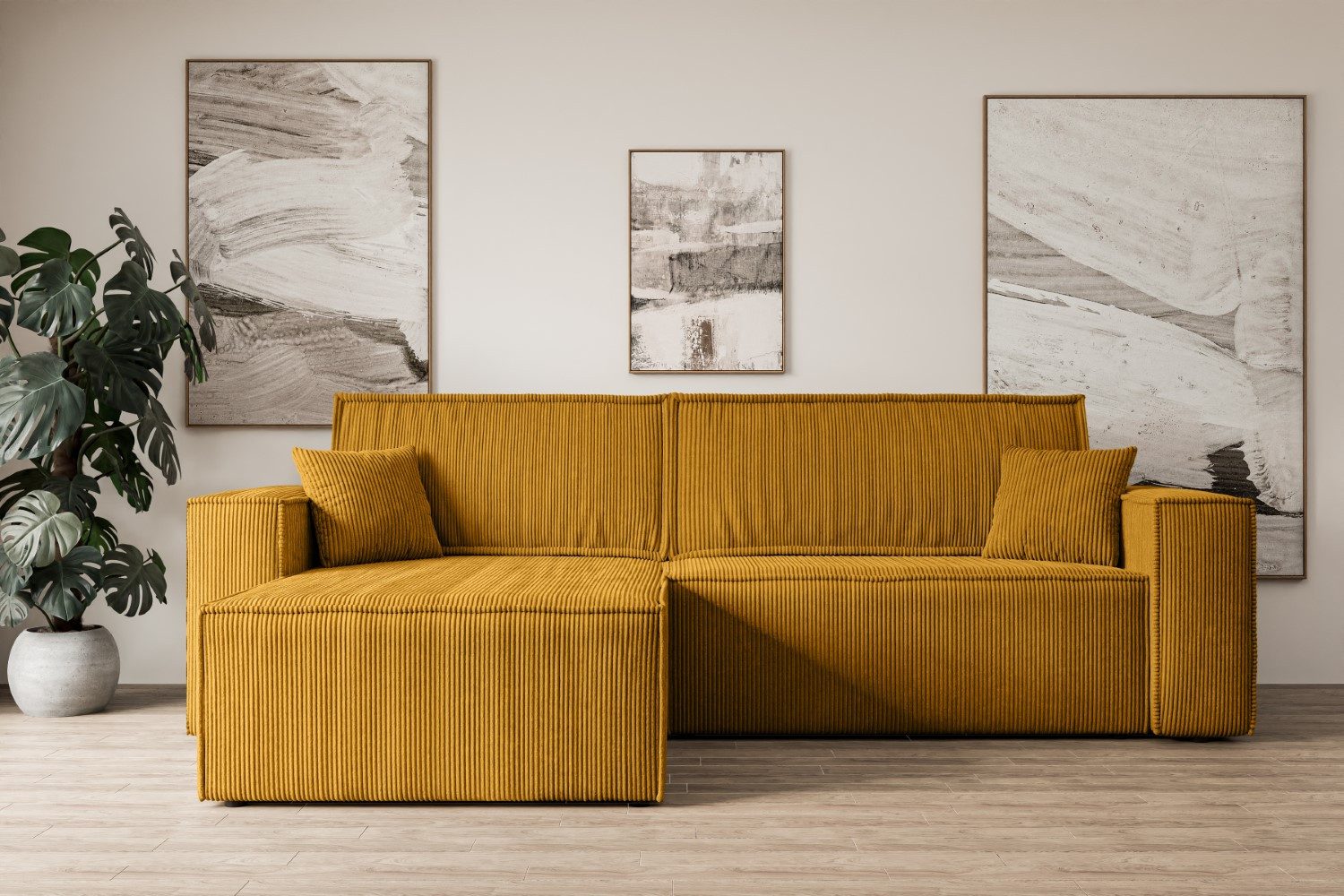 ALTDECOR Ecksofa CELTIC-XL, Couch mit Schlaffunktion, günstig online kaufen
