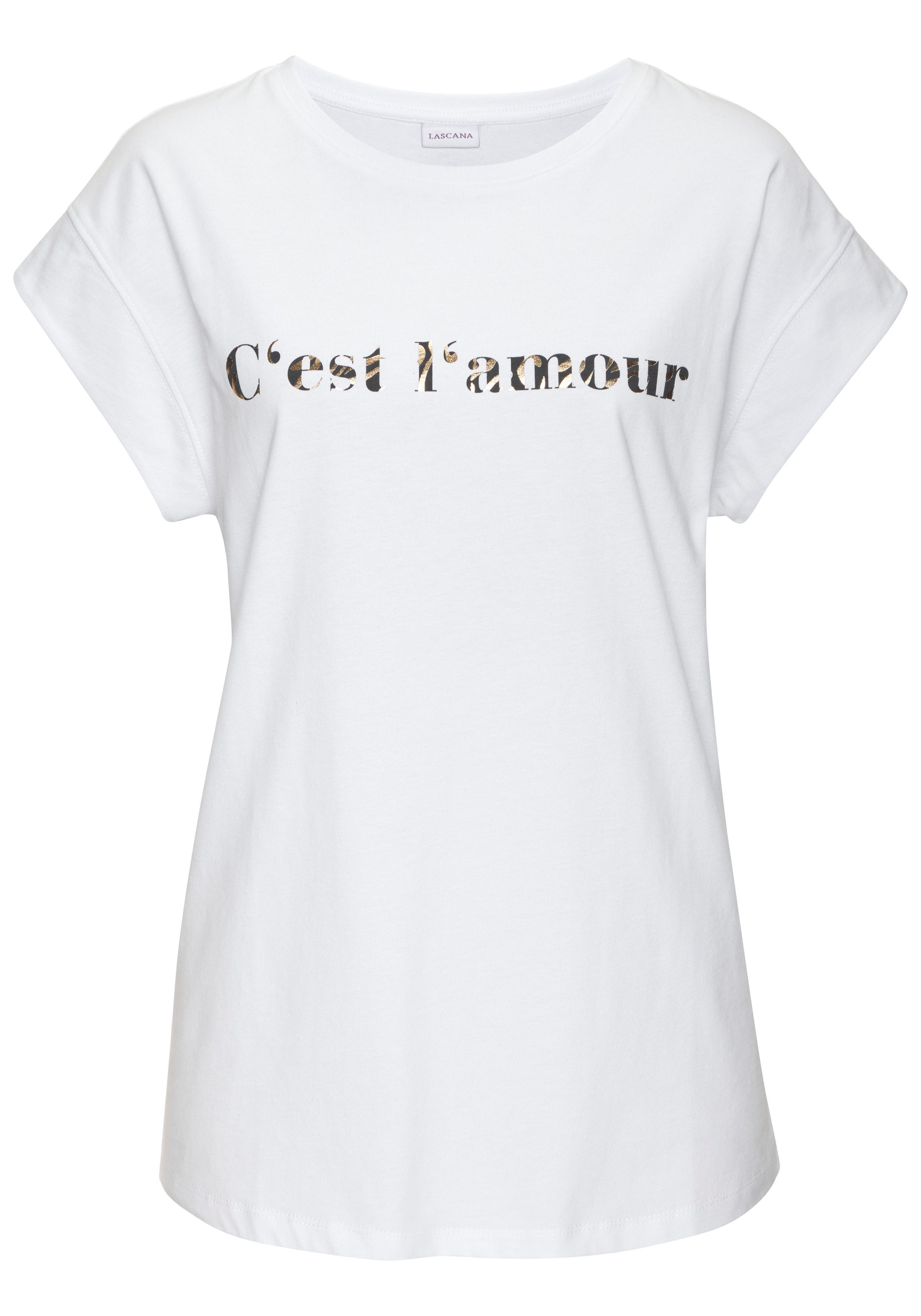 LASCANA Kurzarmshirt günstig online kaufen