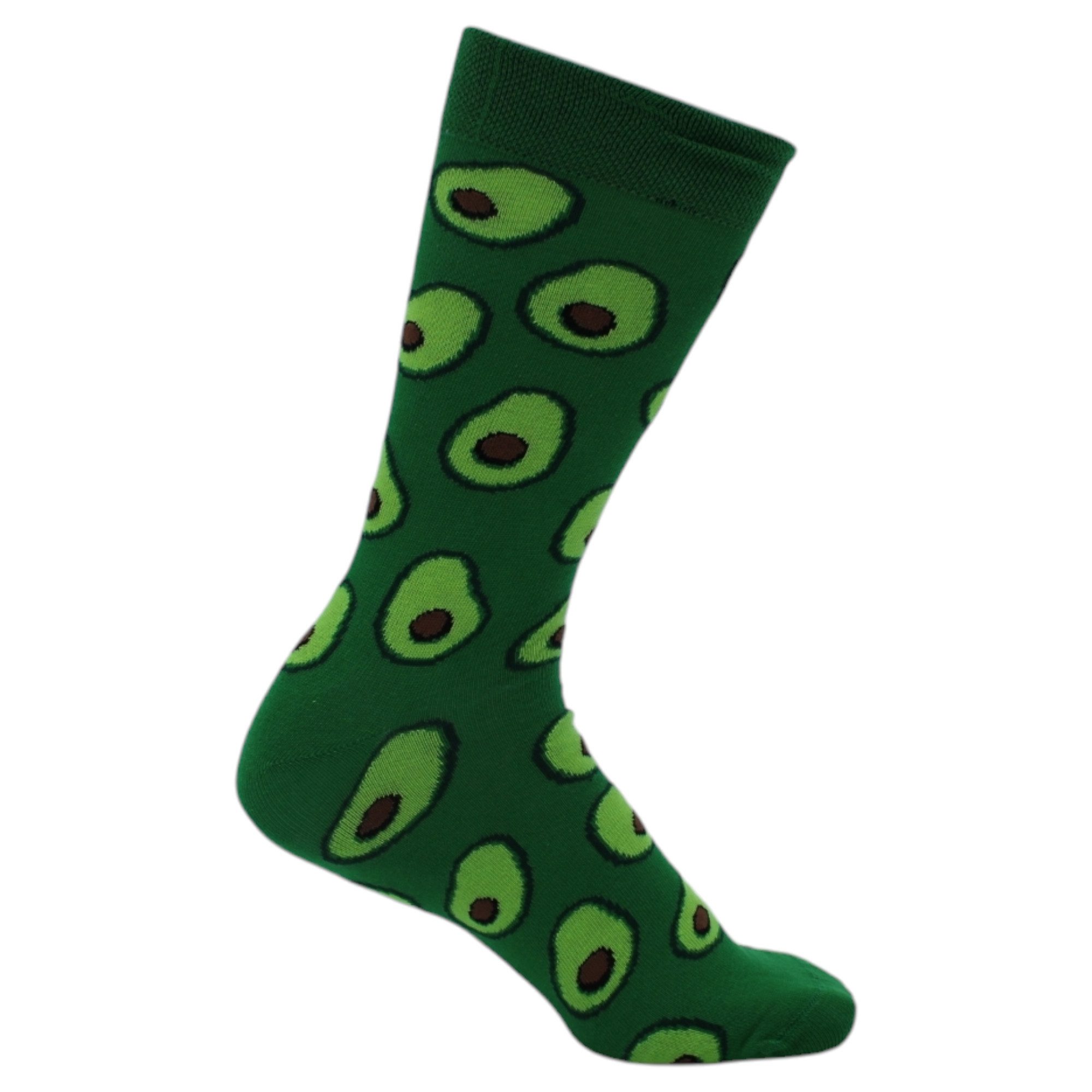 AbgeStrumpft Freizeitsocken Abgestrumpft Socken Avocado (1 günstig online kaufen