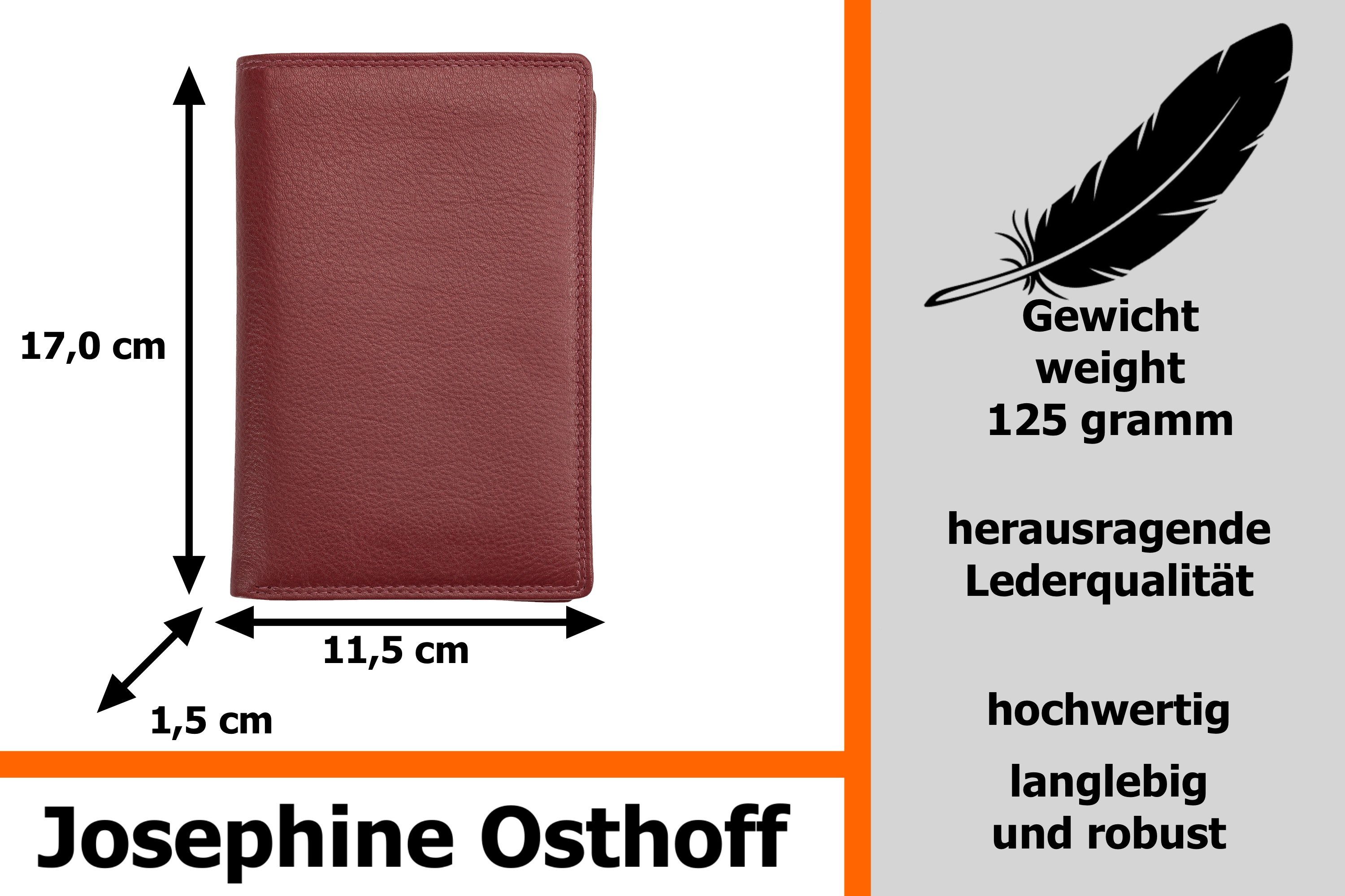 Josephine bordeaux Brieftasche Osthoff Brieftasche