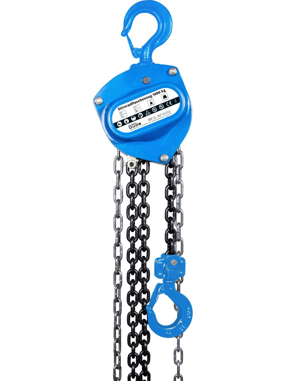 Güde Seilzug Güde Ketten-Flaschenzug 1000 kg