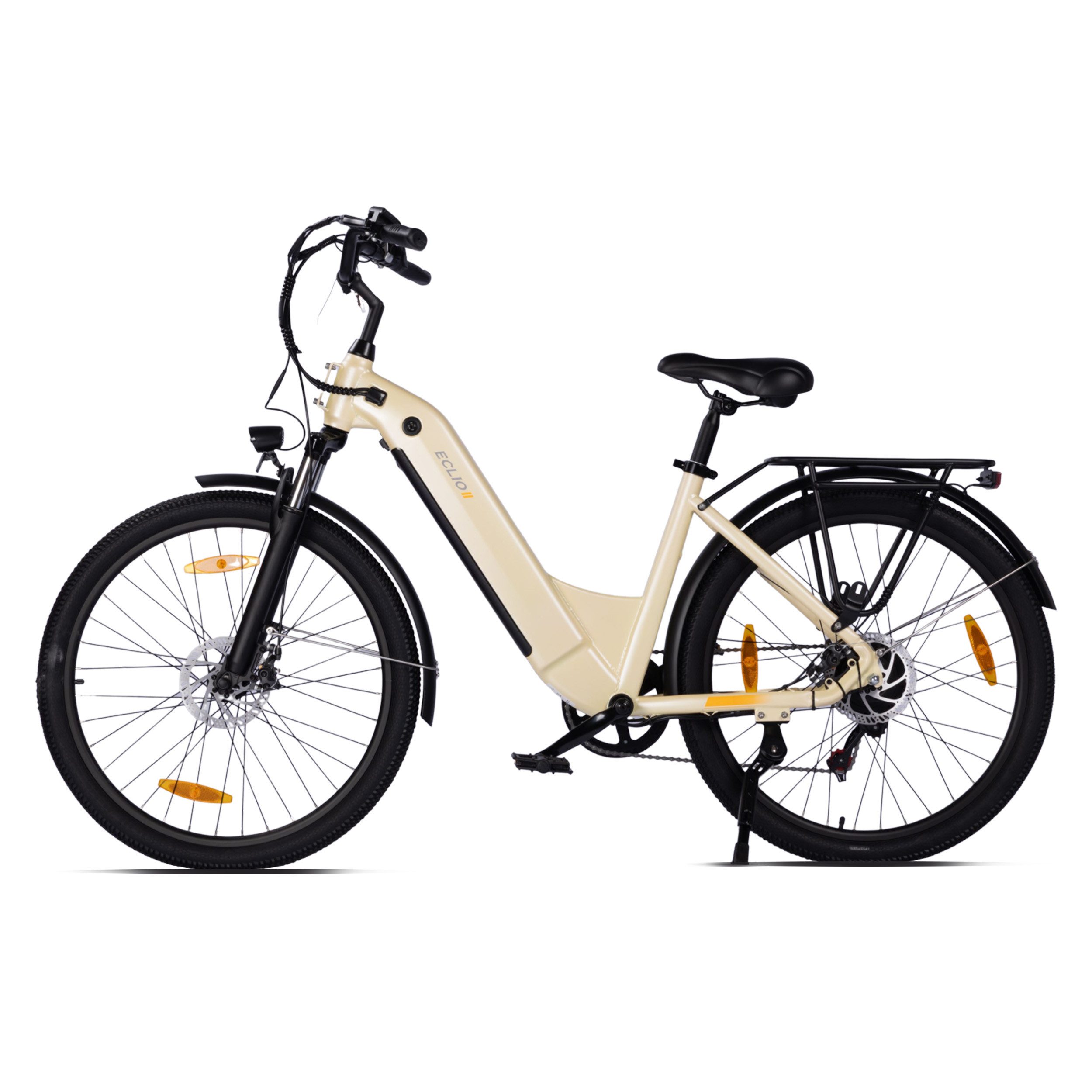 PixelPilot E-Bike Trekkingrad Elektrofahrrad Tiefeinstieg 26" Cityrad 18,2Ah Akku 80km Reichweite, 7 Gang, Nabenmotor, 655,2 Wh, (Packung)