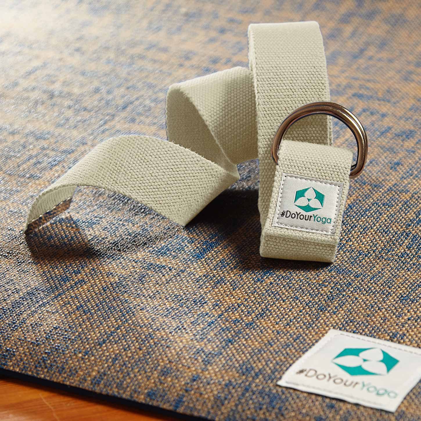 #DoYourYoga Yogagurt Madira 250 x 3,8 cm, löst Verspannungen und verbessert Gelenkigkeit