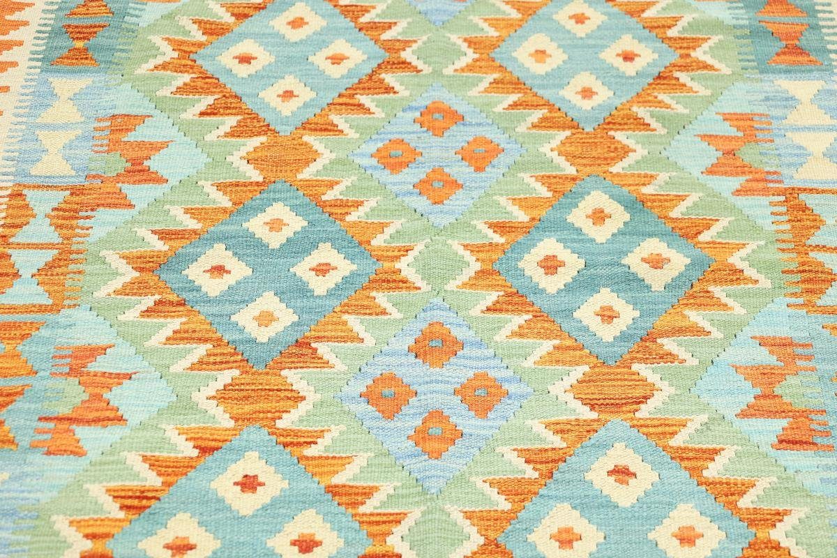 rechteckig, mm Kelim Handgewebter Orientteppich Orientteppich, 102x148 Höhe: Afghan Trading, 3 Nain