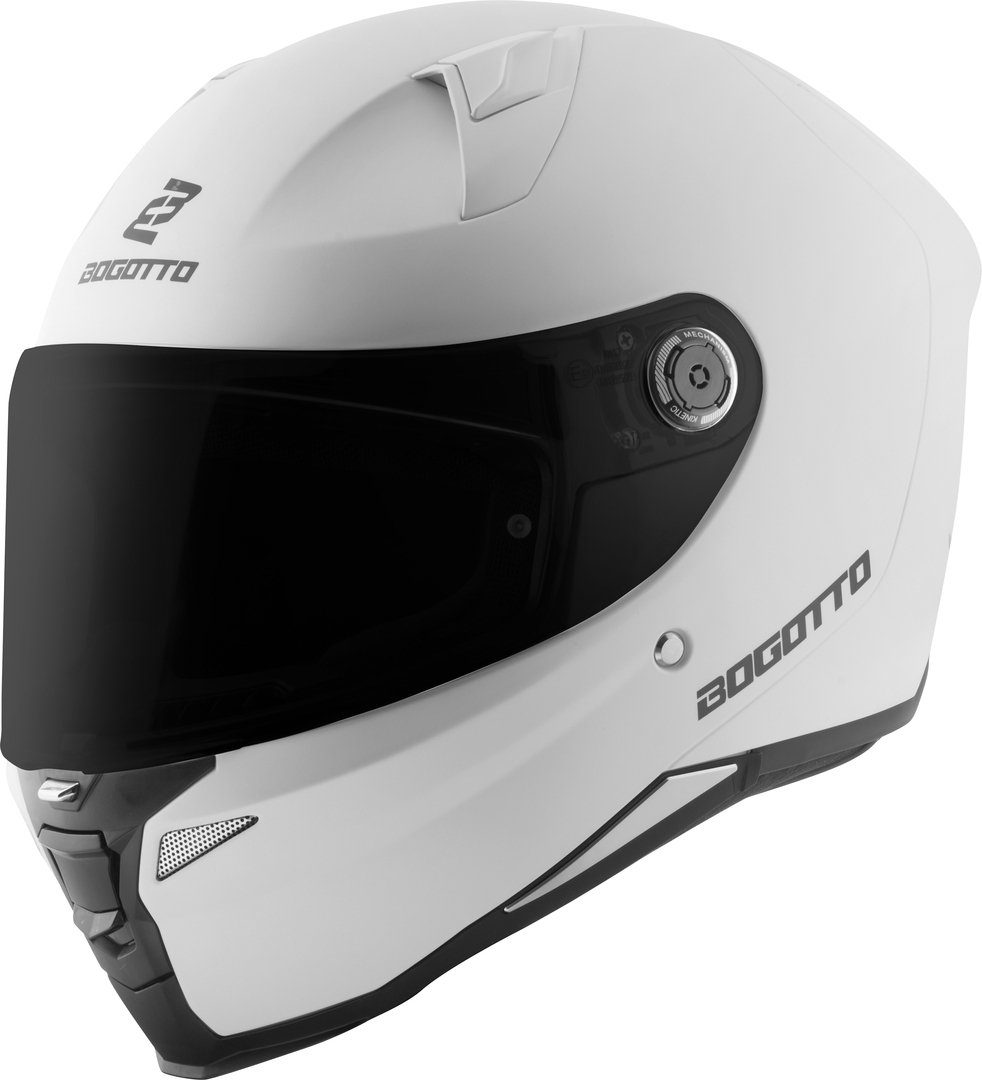 Bogotto Motorradhelm FF110B Helm, reflektierende, Pinlock, Schnellwechselvisier, Ratschenverschluss, E