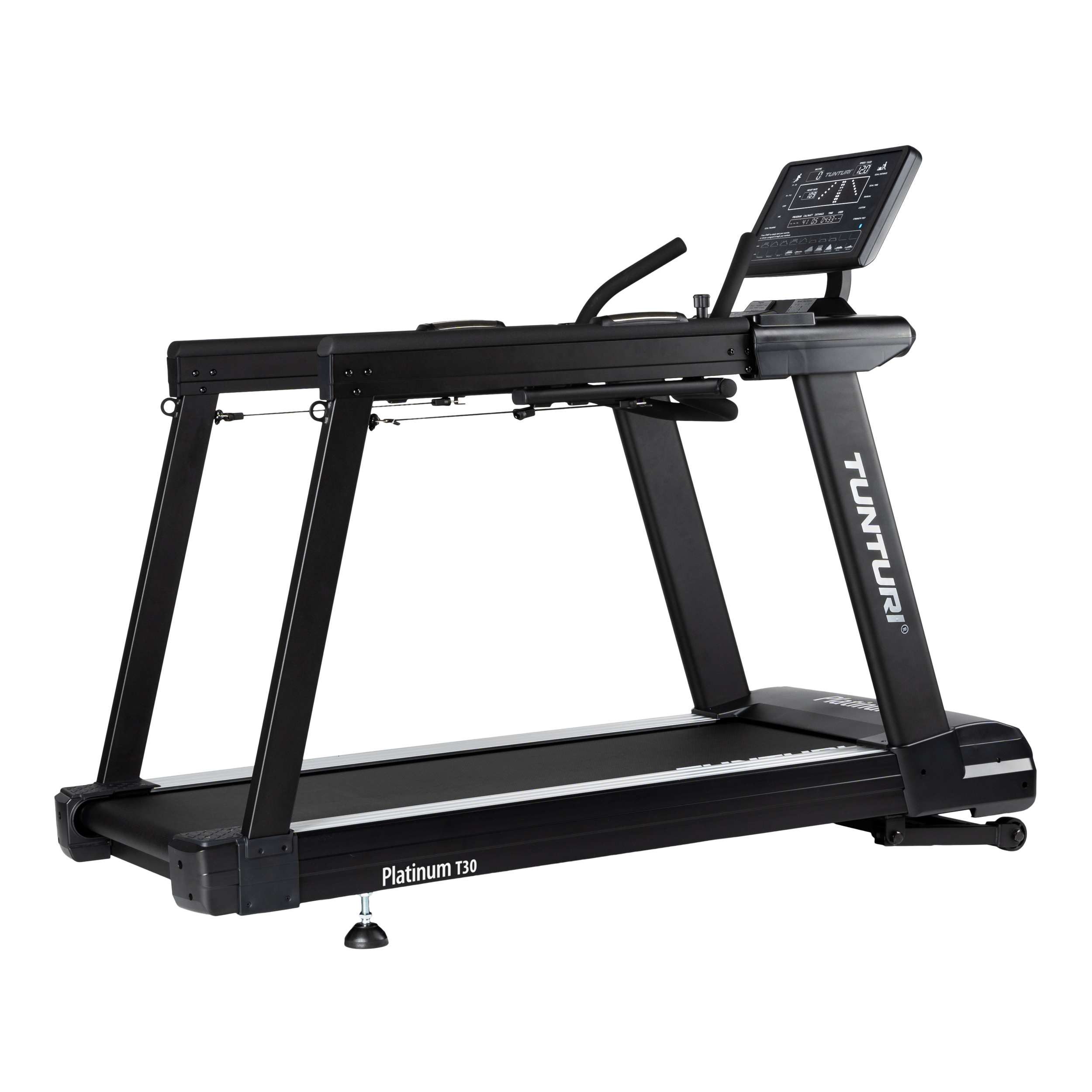 Tunturi Laufband Platinum Core Laufband - Laufband - Laufband mit 52 Programmen