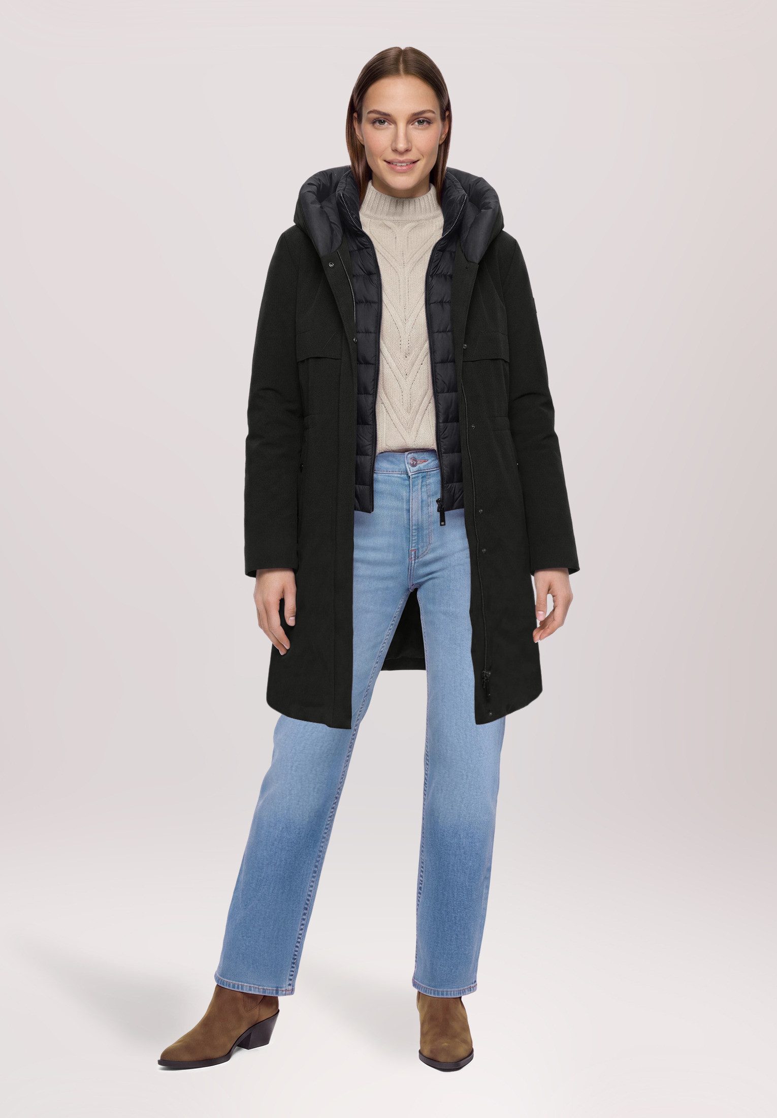 Betty Barclay Outdoorjacke Damen mit Kapuze
