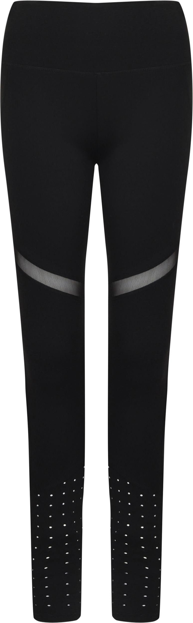 Tombo Trainingshose Legging mit Meshdetail Damen