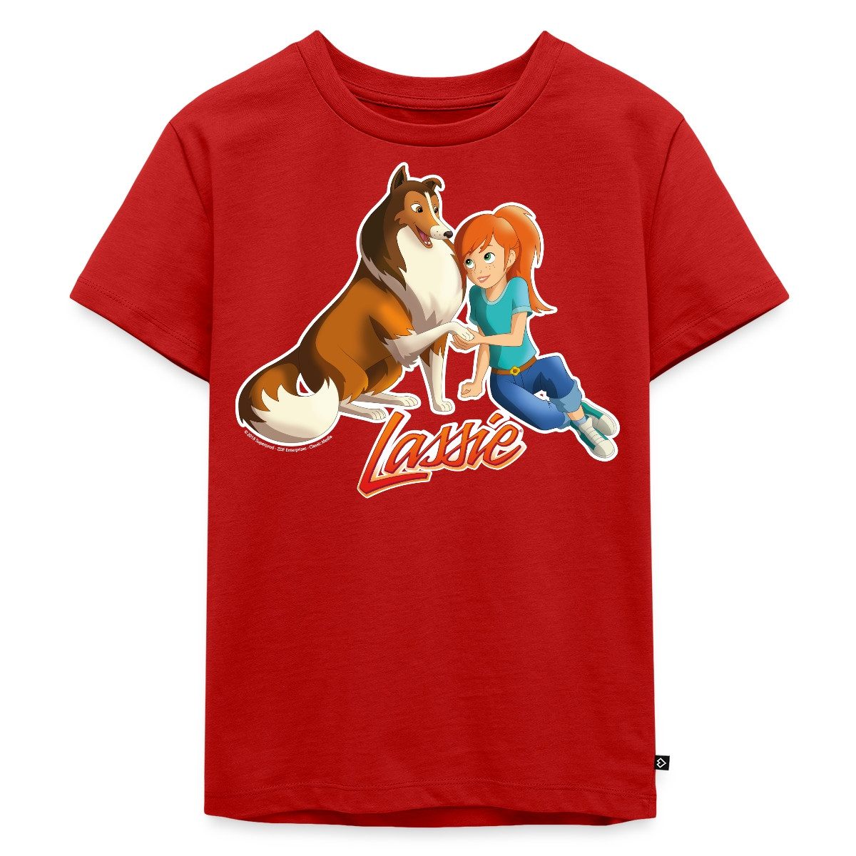 T-Shirt Lassie Zusammen Mit Zoé Kinder Premium T-Shirt