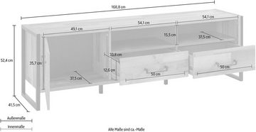 FORTE Lowboard HUD TV - Schrank, Breite 169 cm