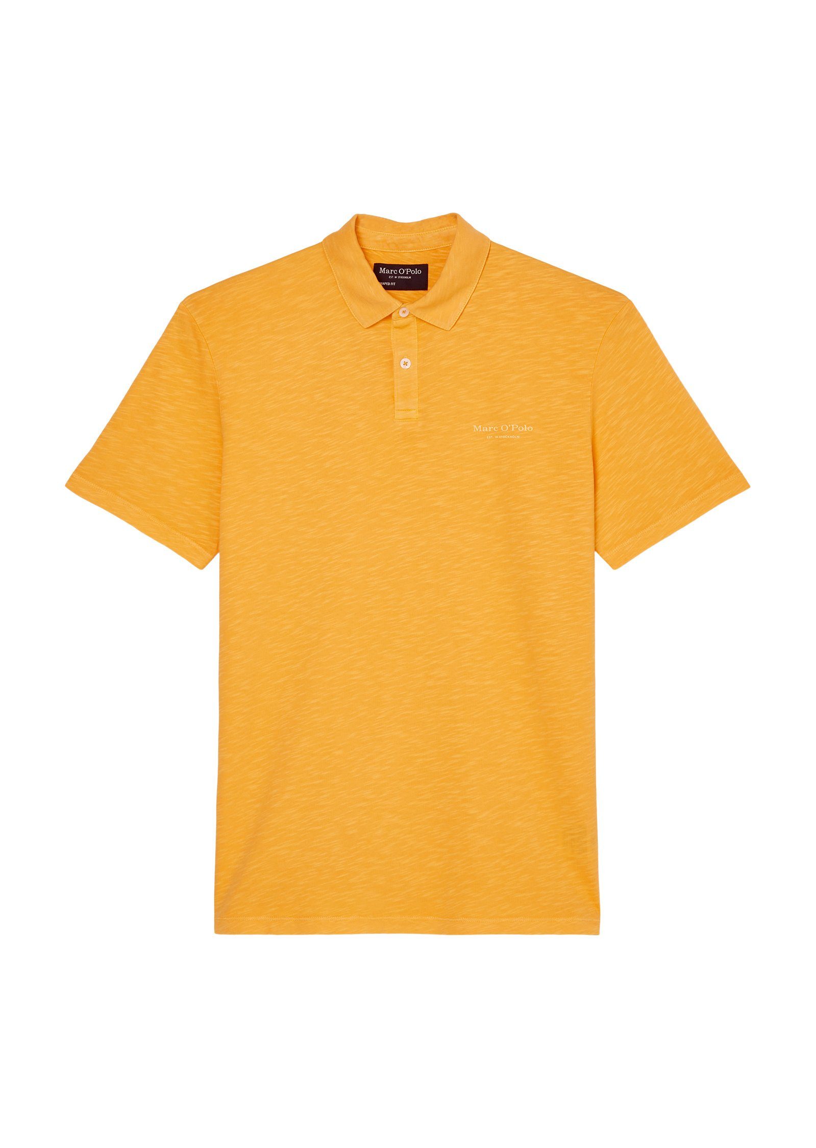 hochwertiger Bio-Baumwolle orange aus O'Polo Poloshirt Marc