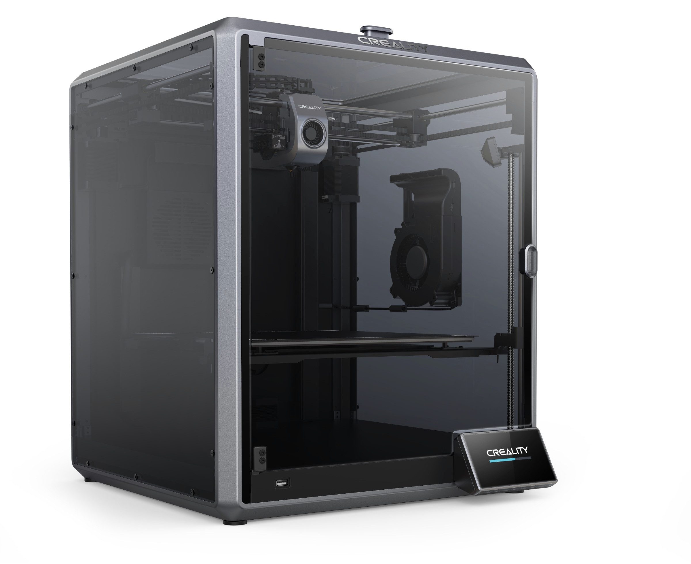 Creality 3D 3D-Drucker Creality K1 Max AI High-Speed 3D-Drucker, Effizientes Verhältnis zwischen Bauvolumen und Gerätegröße