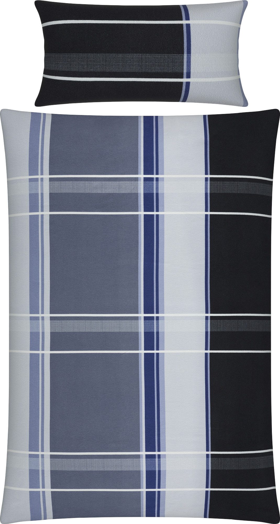 Erwin Müller Bettwäsche Bettwäsche, Biber, Streifen günstig online kaufen