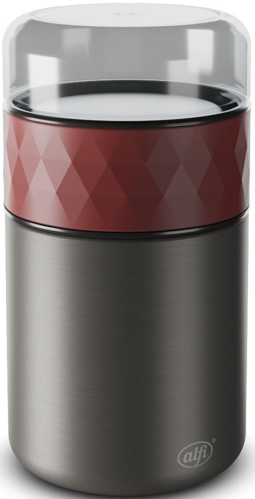 Alfi Thermobehälter ENDLESS Snackpot, Edelstahl 500 18/8, (1-tlg), mit ml Kunststoff, FOOD, rot/grau