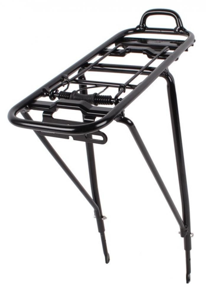 AtranVelo Fahrrad-Gepäckträger AtranVelo City Gepäckträger, Alu schwarz, 24-29 Zoll, mit AVS-System