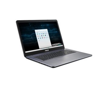 Asus VivoBook 17 F705U, Pentium 4405U, 8GB RAM, 512GB SSD Business-Notebook (43,90 cm/17.3 Zoll, Intel Pentium 4405U, Intel HD Graphics 510 (iGPU), 512 GB SSD, Windows 11 Professional)