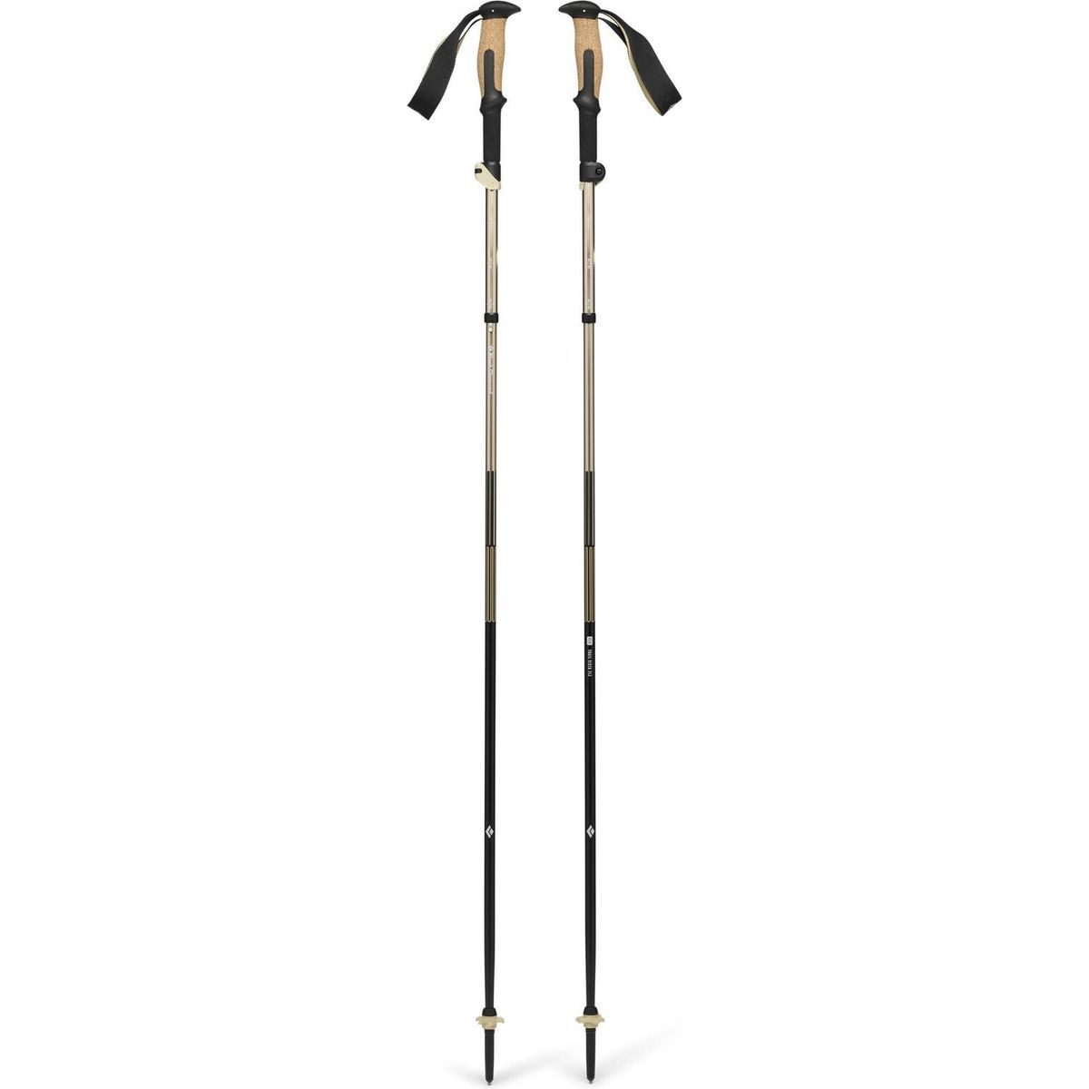 Black Diamond Trekking-Stöcke Trail Vista FLZ Trekking Poles, Leichte, faltbare Trekkingstöcke mit verstellbarem Schaft und