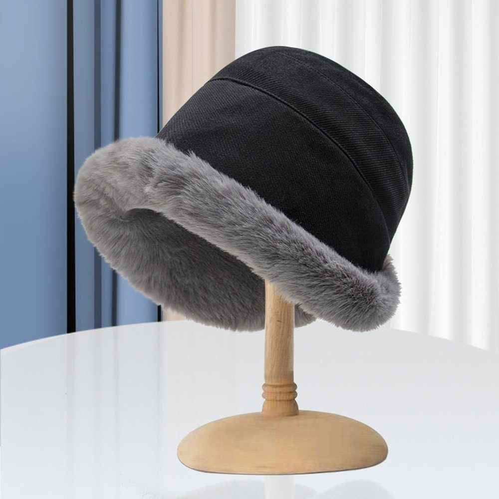 Warme schwarz Mütze Winter Damen,Fischerhut,Damenmütze Warme Damenmütze Damenmütze Strickmütze XDeer Wintermütze Beanie