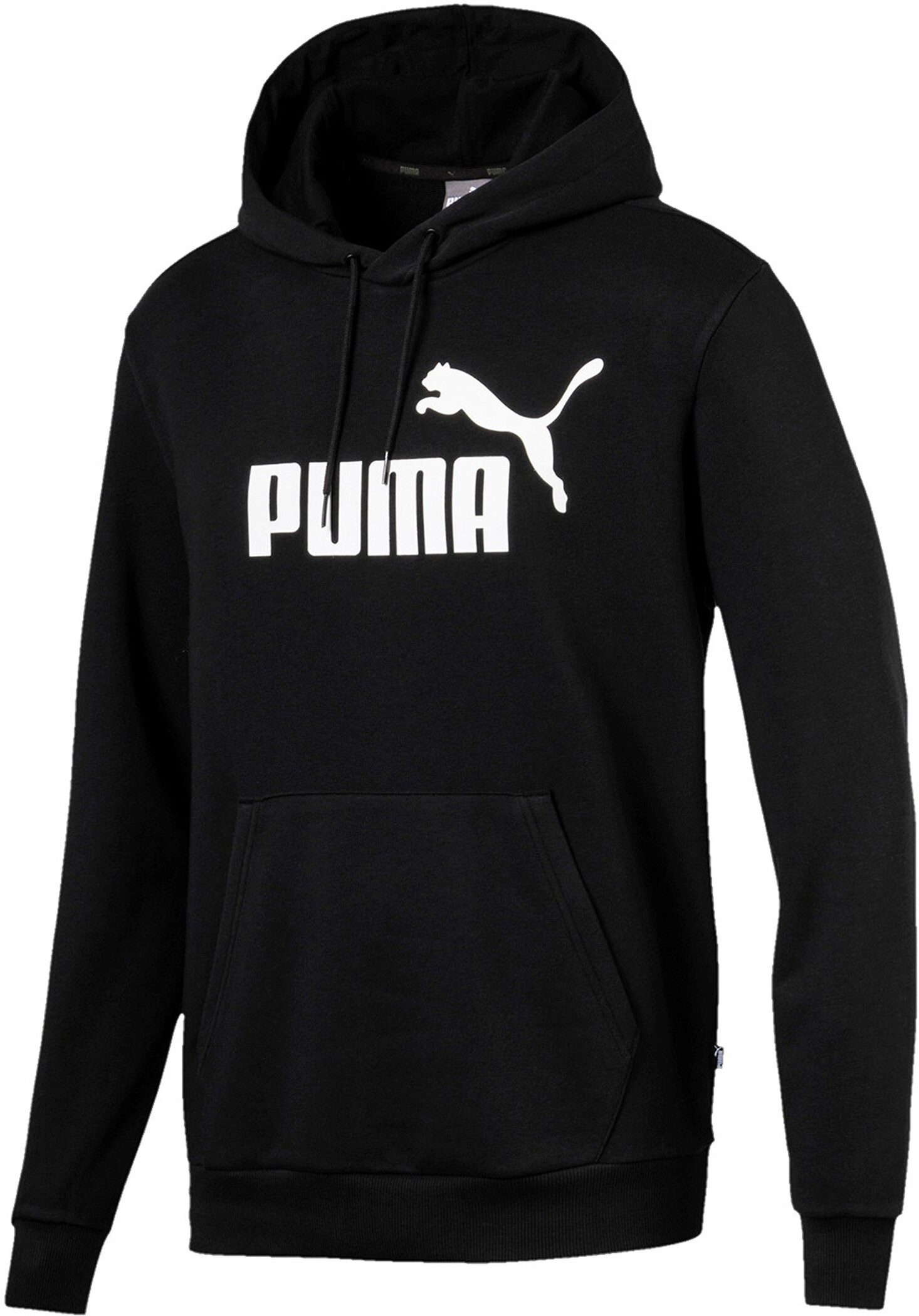 PUMA Kapuzensweatshirt NOS ESS Hoody TR Big Logo,PUMA BLAC schwarz-weiss. € 49,99