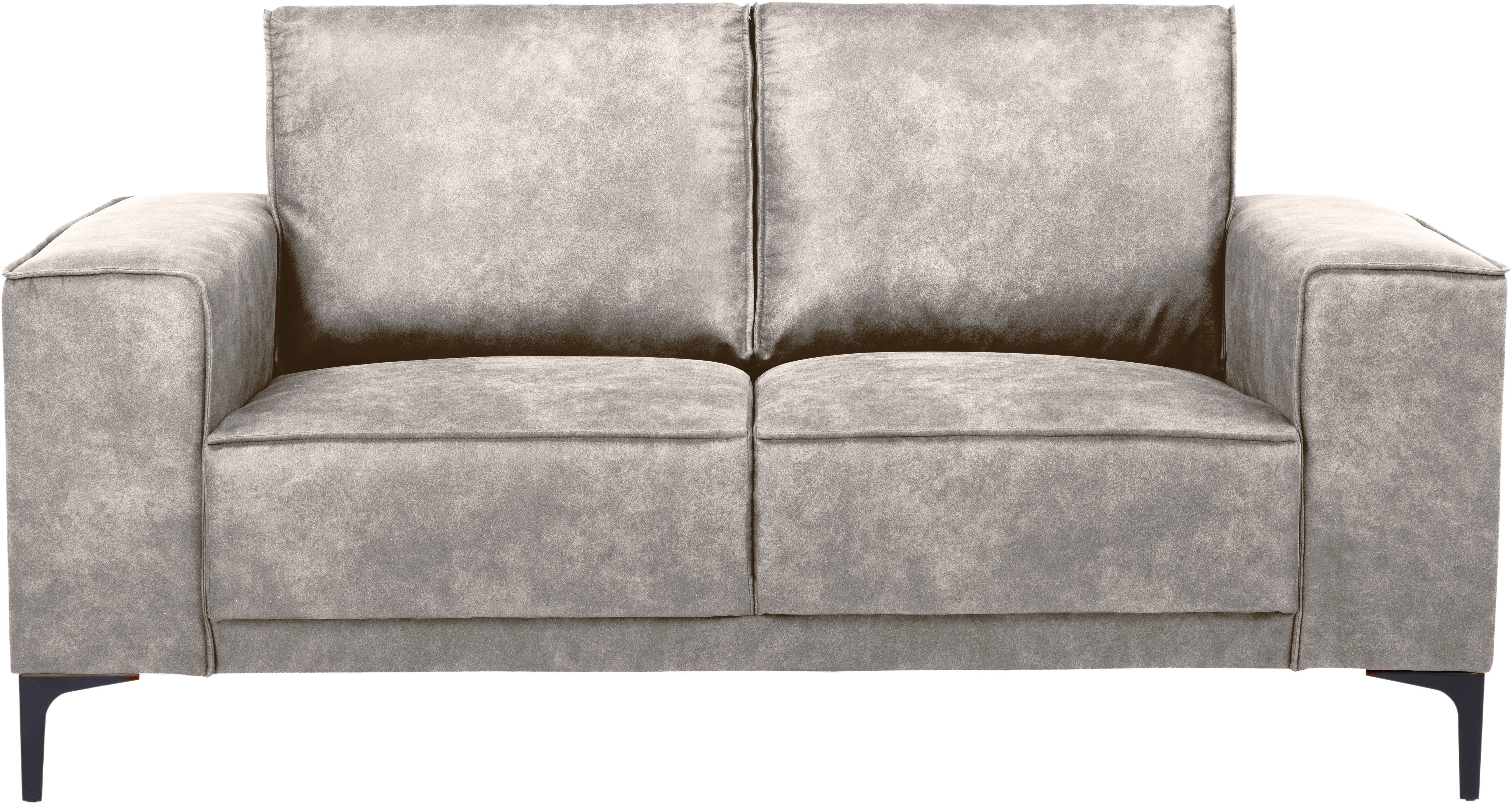 OTTO home 2-Sitzer OLAND Luxus-Microfaser, Sofa, B: 164 cm, Skandi-Design