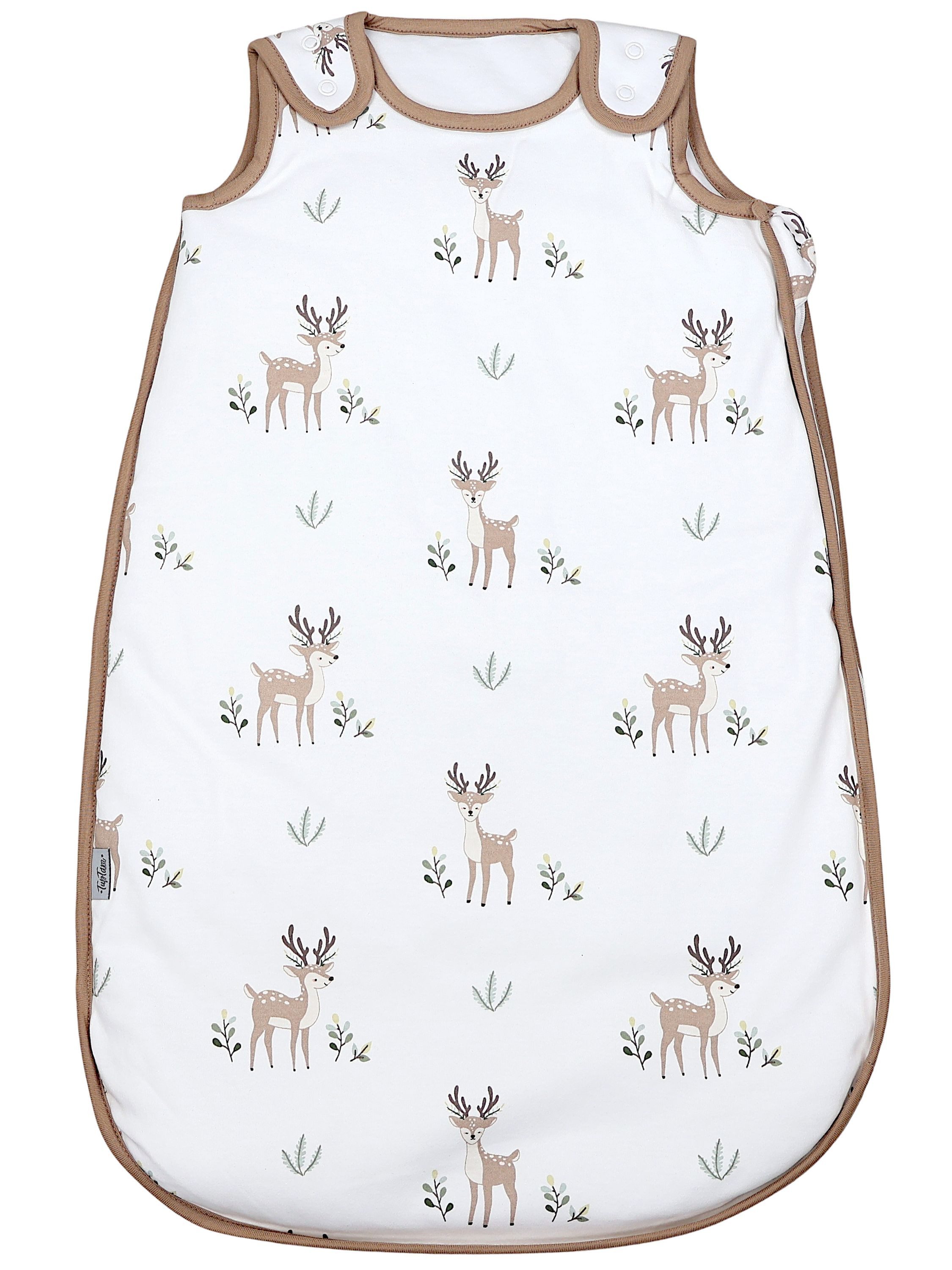 TupTam Babyschlafsack Kugelschlafsack ohne Ärmel 2.5 TOG Ganzjahr