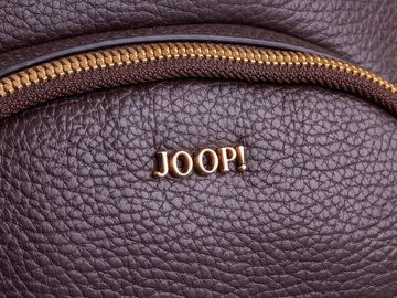 JOOP! Rucksack 4140005470 Chiara 1.0 Karen Backpack Svz darkbrown (1-tlg), goldfarbene Metalldetails