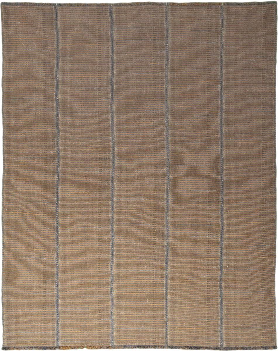 Orientteppich Kelim Fars Design Haraz 252x311 Handgewebter Orientteppich, Nain Trading, rechteckig, Höhe: 3 mm