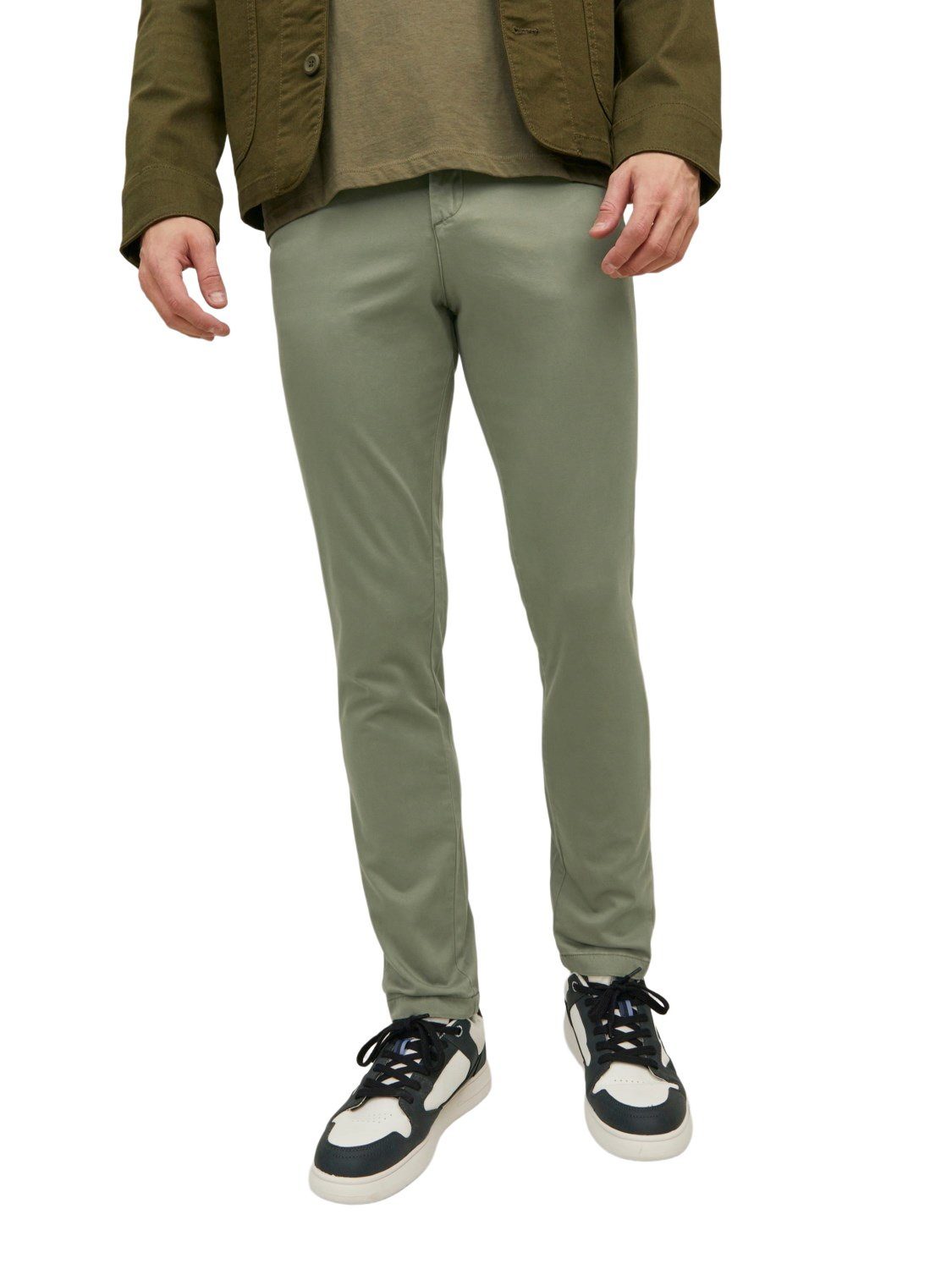 mit Stretch & Chinohose Deep Lichen BOWIE Jack Green Jones 12150148 MARCO