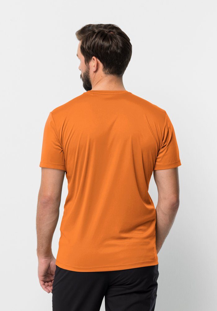 Wolfskin TECH T-Shirt Jack blood-orange T M