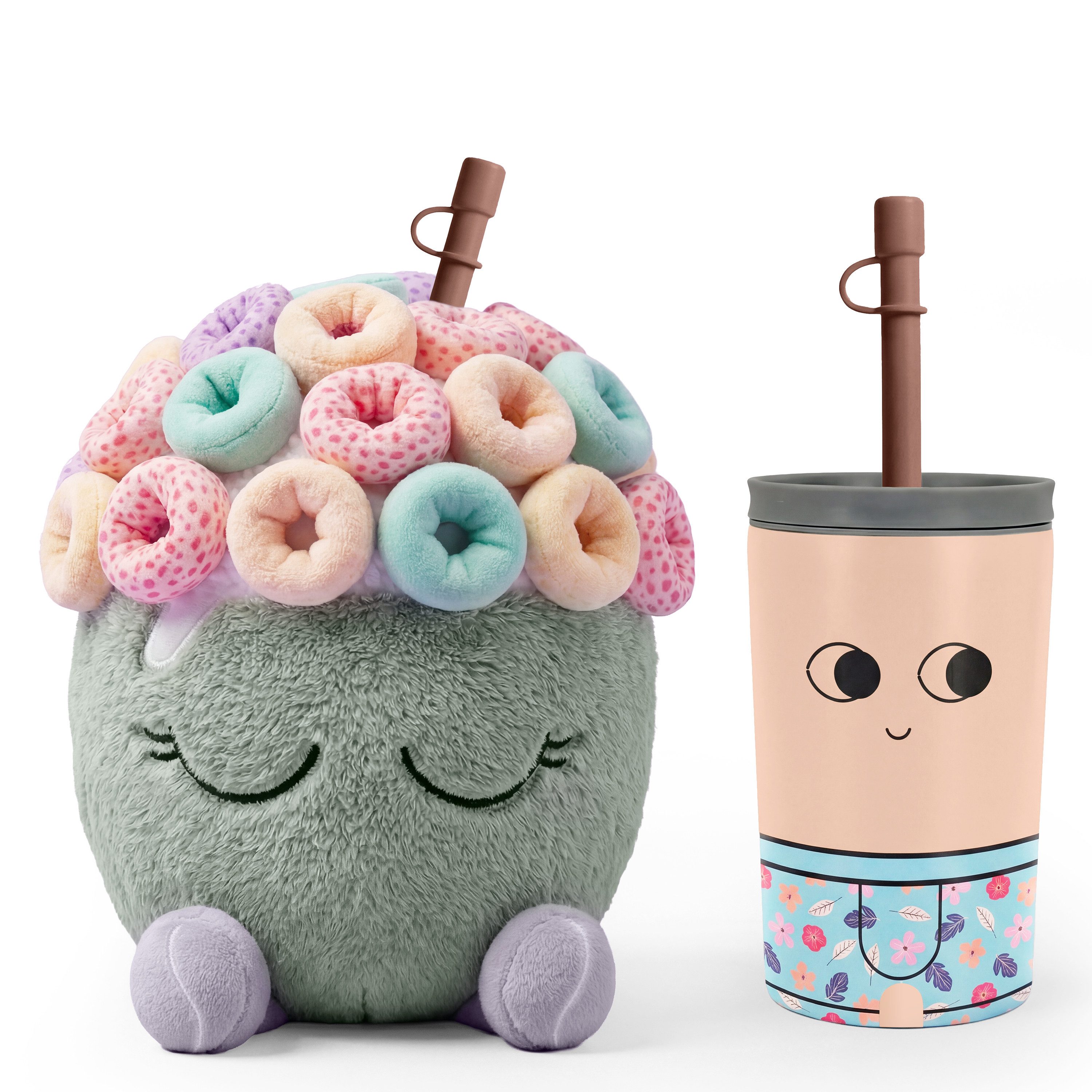 ASOBU Trinkflasche Kindertrinkflasche SUNNY THE SPOON FUZZIE 360ml